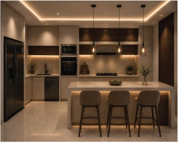 Parkside Residence kitchen interior